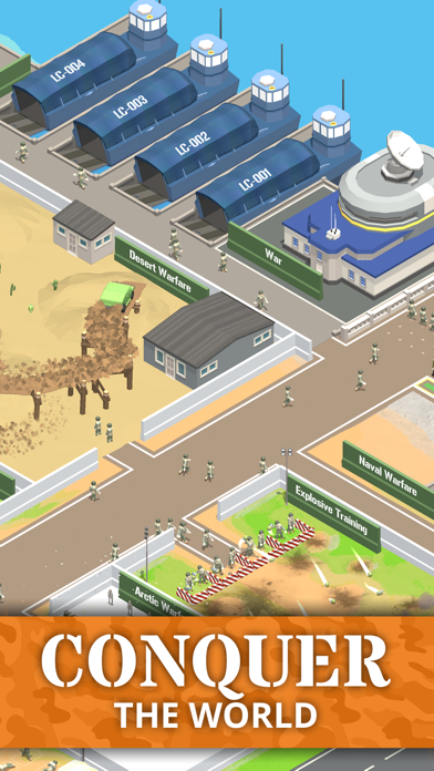 Idle Army Base: Tycoon Game Screenshot