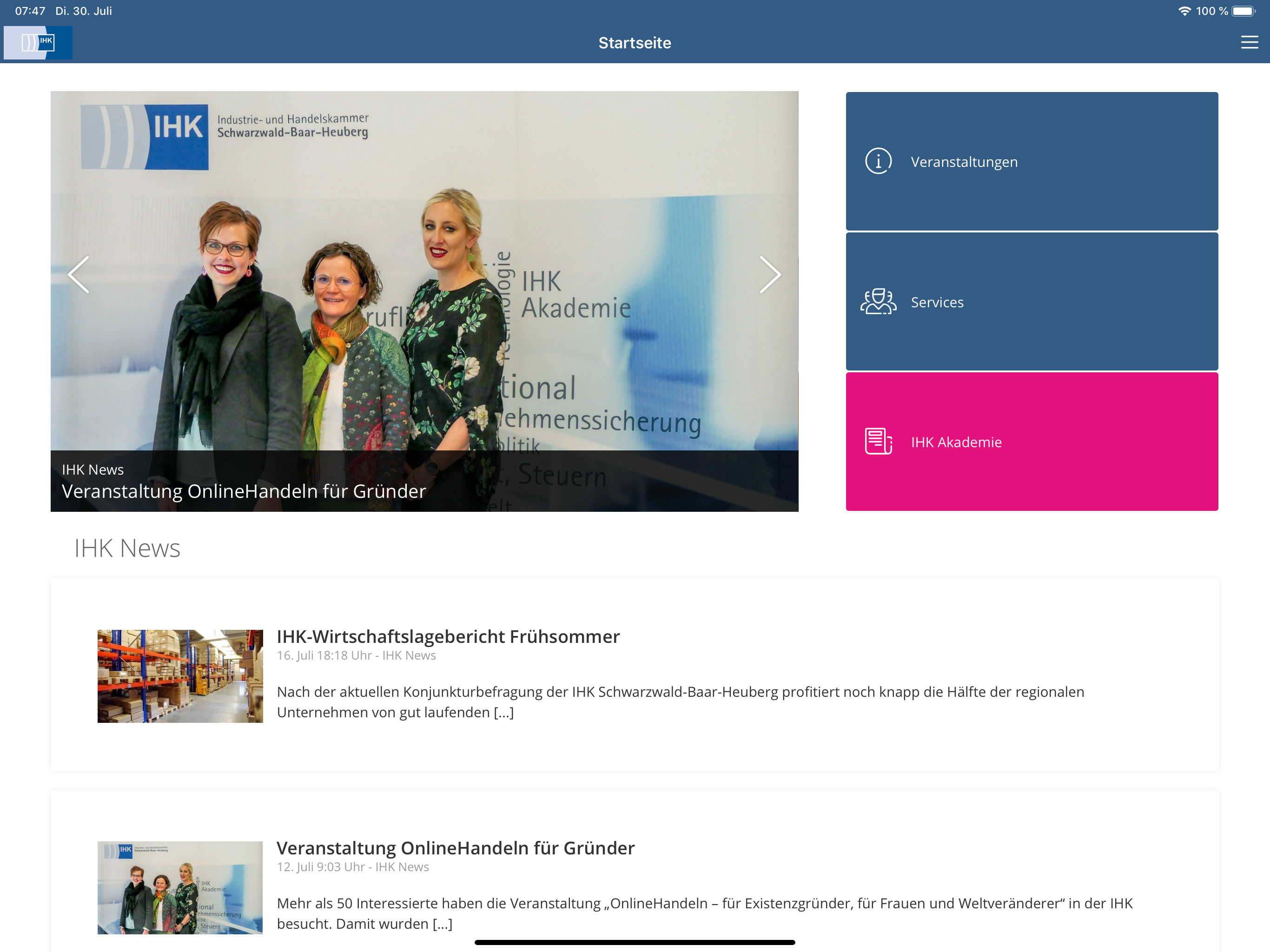 IHK SBH screenshot 4