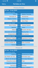 Futbol Argentino en vivo screenshot