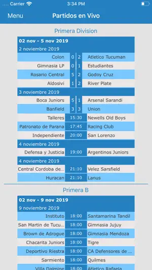Futbol Argentino en vivo screenshot 2