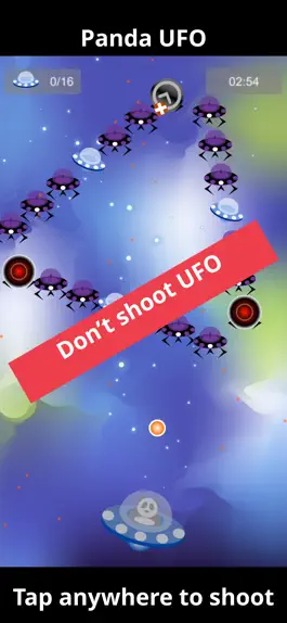 Game screenshot Panda UFO - Pop Alien Galaxy apk