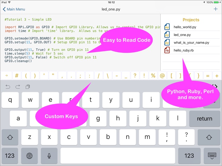 Easy Pi Code Editor