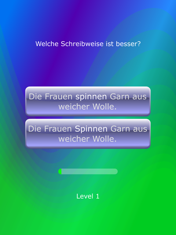 Screenshot #6 pour Groß- und Kleinschreibung 1