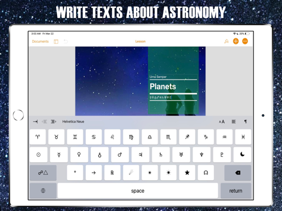 Screenshot #6 pour Astrology & Astronomy Keyboard