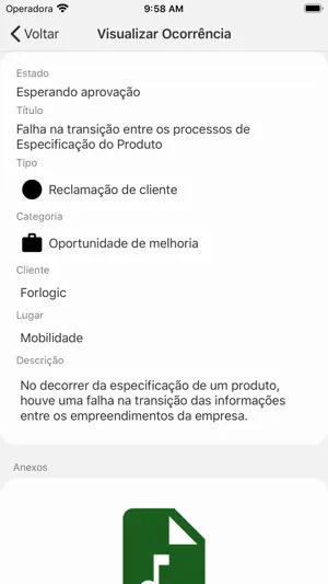 Qualiex Ocorrências screenshot 3