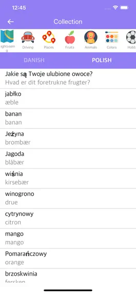 Game screenshot Danish Polish Dictionary apk