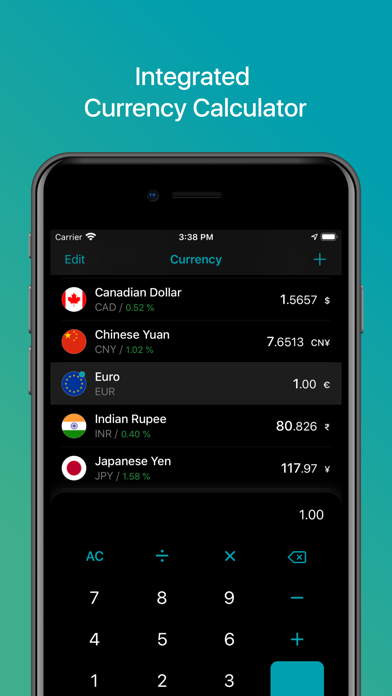 Screenshot #3 pour Any Currency Converter Lite