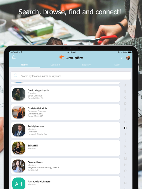 YPO Santa Monica Bay iPad screenshot 3 - Productivity app