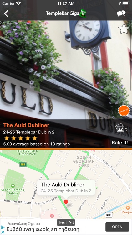 Templebar Gigs Dublin