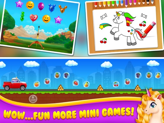 Little Unicorn Care And Makeup iPad screenshot 5 - Games app