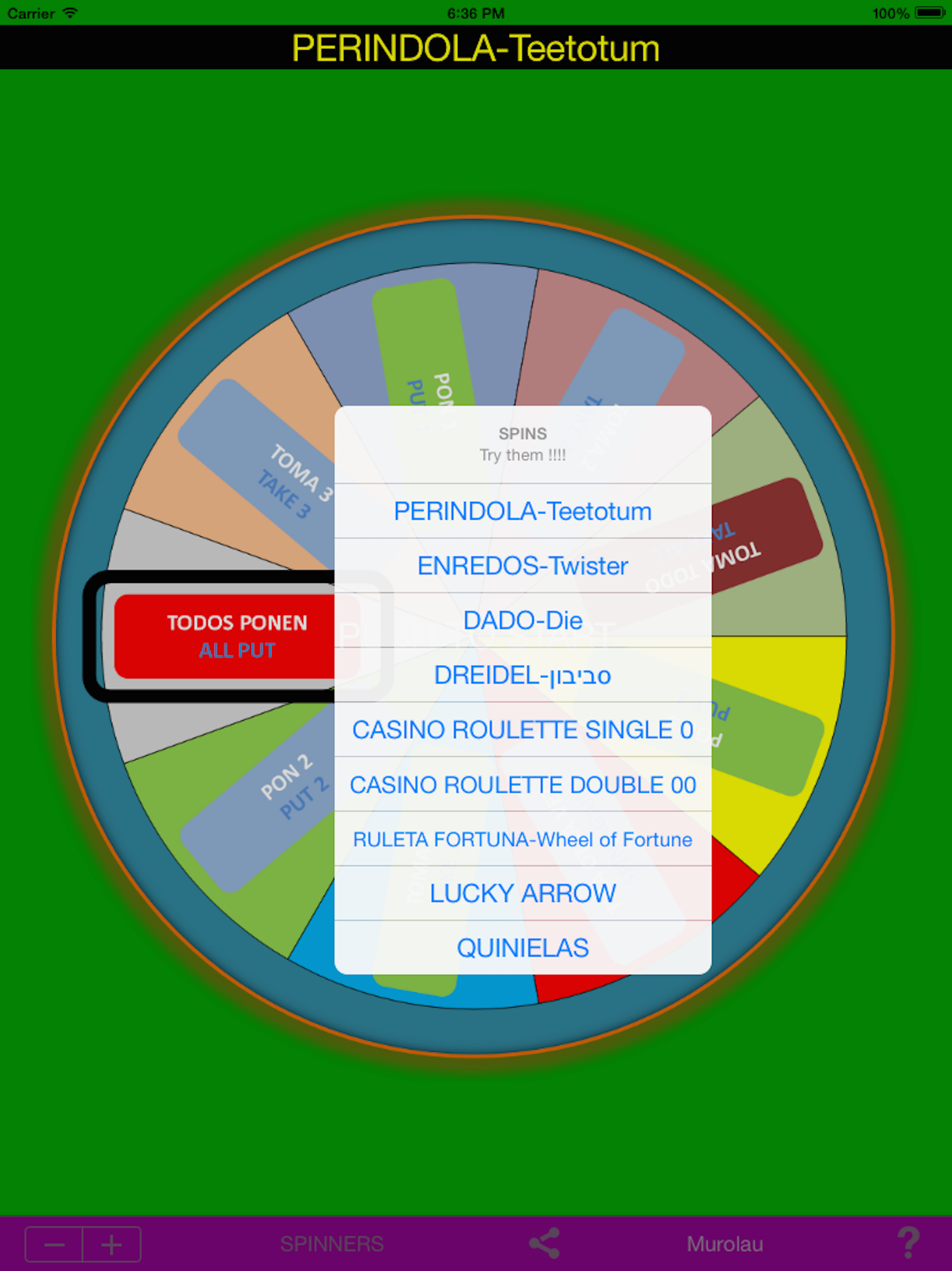 Top Spinning Wheels !!