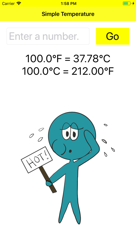 #3. Simple Temperature (iOS) Bởi: Joseph Palmer