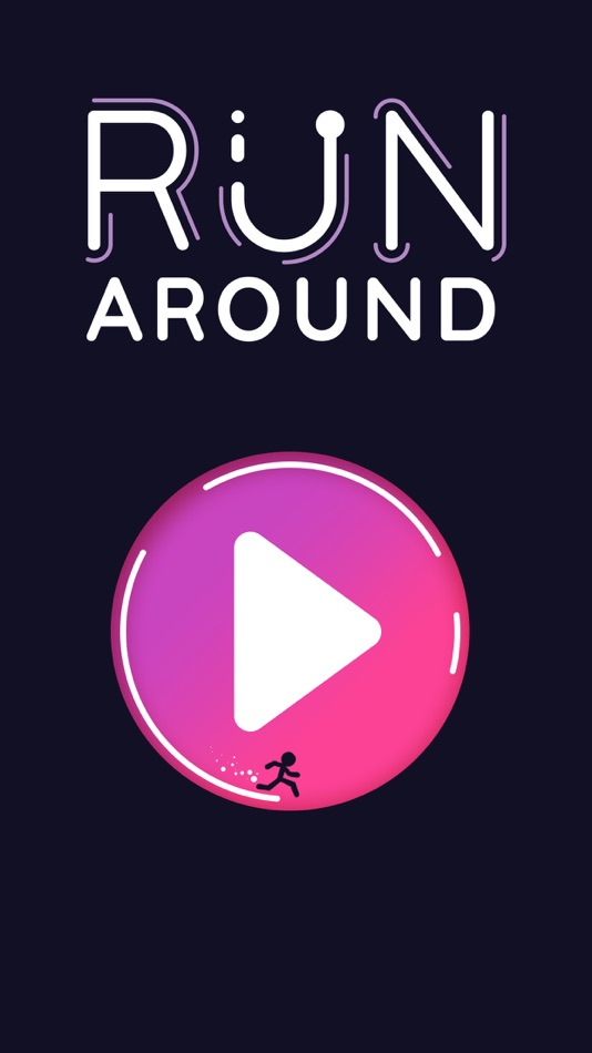 #6. Run Around 웃 (iOS) 由: Crazy Labs