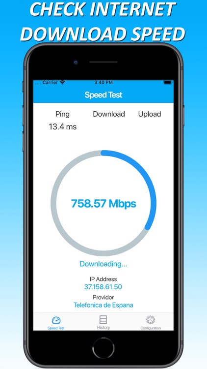 Internet Speed Check by zaai developer