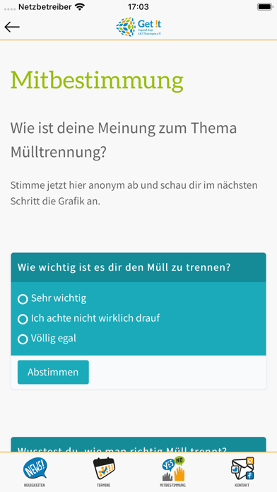 How to cancel & delete Get !t Jugend-App Erfurt from iphone & ipad 4