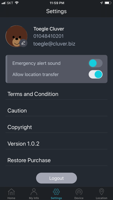 Screenshot #3 pour Toegle : SOS Video Call, CCTV