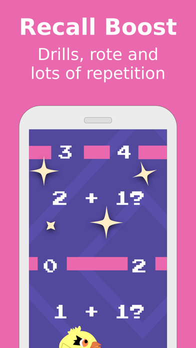 Screenshot #1 pour Ascend Math - Recall Boost