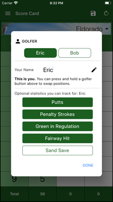 EasyScore Golf Scorecard screenshot 3