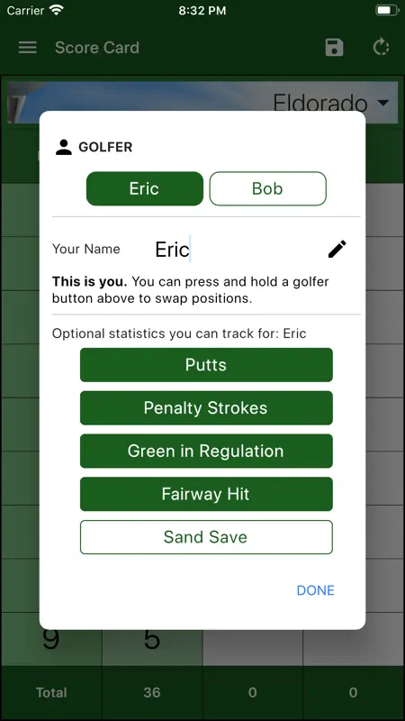 EasyScore Golf Scorecard screenshot 3 of 10