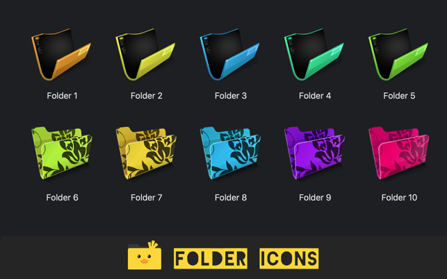‎Folder Icons Screenshot