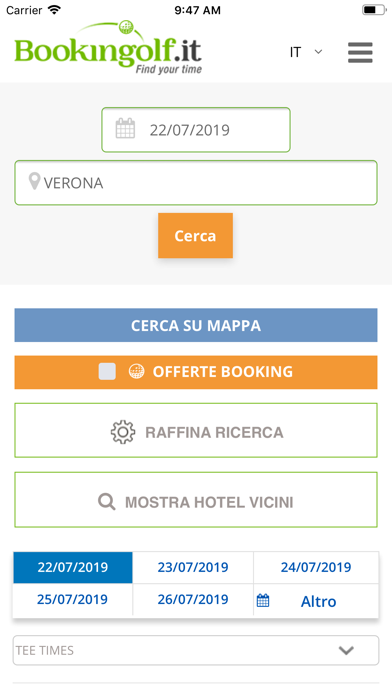 Screenshot #3 pour Bookingolf.it