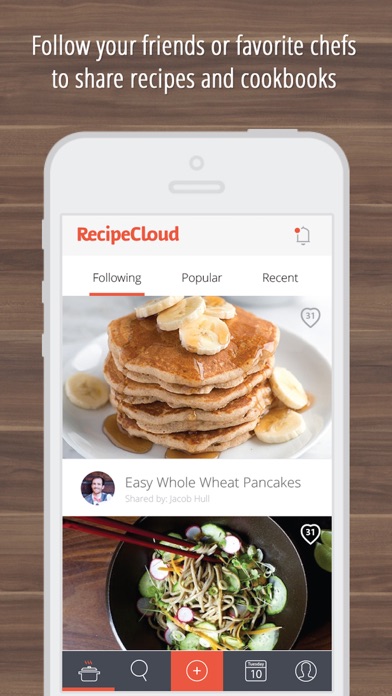 RecipeCloud Screenshot