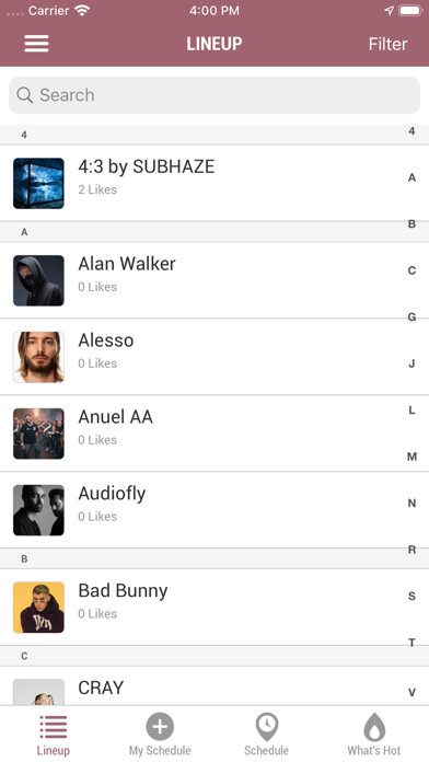 App screenshot