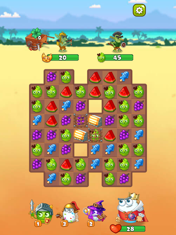 Heroes of Match 3 iPad screenshot 4 - Games app