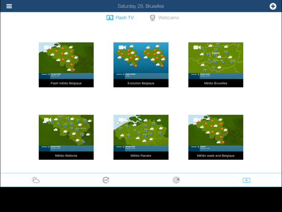 Weather for Belgium iPad screenshot 5 - Weather app