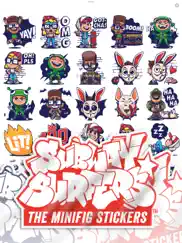 subway minifig stickers iPad Captures Décran 1