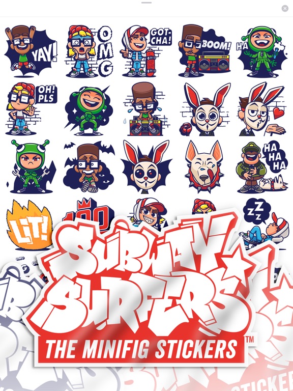 Screenshot #4 pour Subway Minifig Stickers