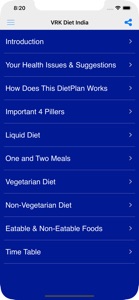 VRK Diet India screenshot #1 for iPhone