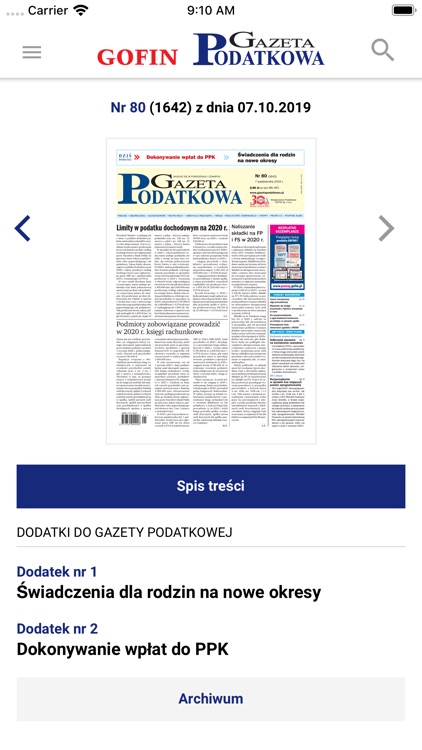 GOFIN Gazeta Podatkowa screenshot-3