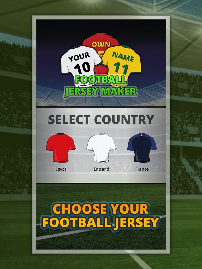 Football Jersey Maker 2022 on the App Store