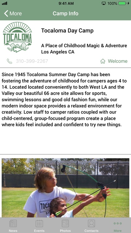 Tocaloma Day Camp