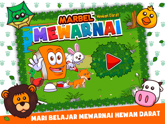 Screenshot #4 pour Marbel Mewarnai Hewan Darat
