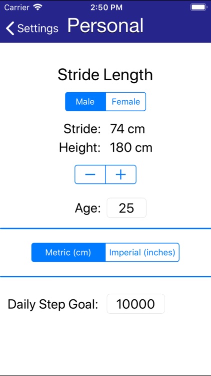 Walkabout - Pedometer M7