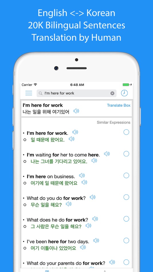 #2. Korean Translator Offline (iOS) بواسطة: Xung Le