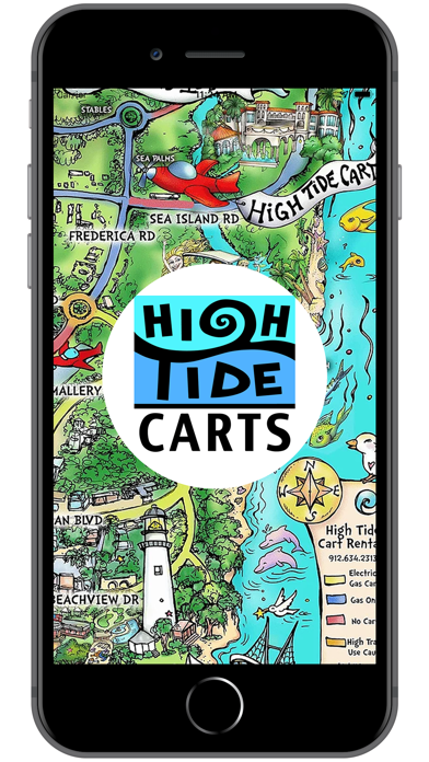 High Tide Carts Island Map Screenshot 1 - AppWisp.com High Tide Carts Island Map Screenshot 1 - AppWisp.com