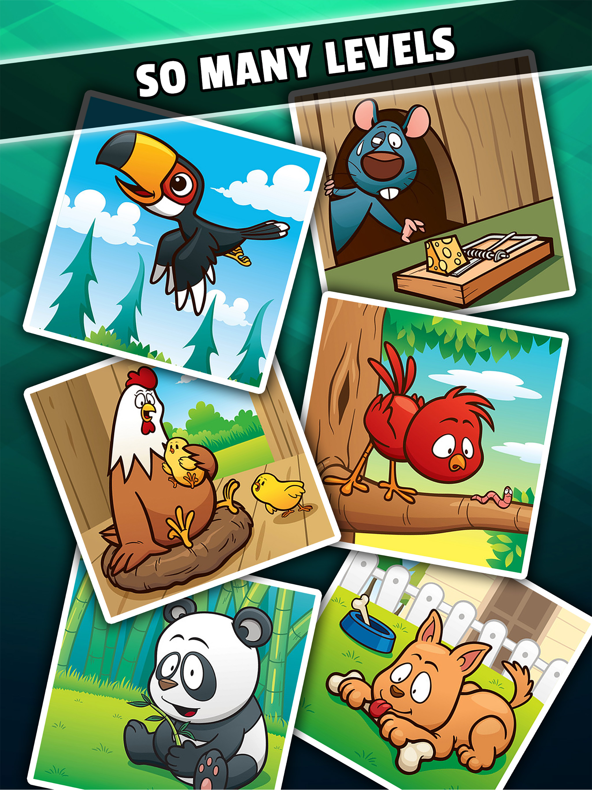 Jigsaw Puzzle: Cute Animals