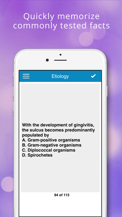 Screenshot #3 pour ADAT Periodontics Cram Cards