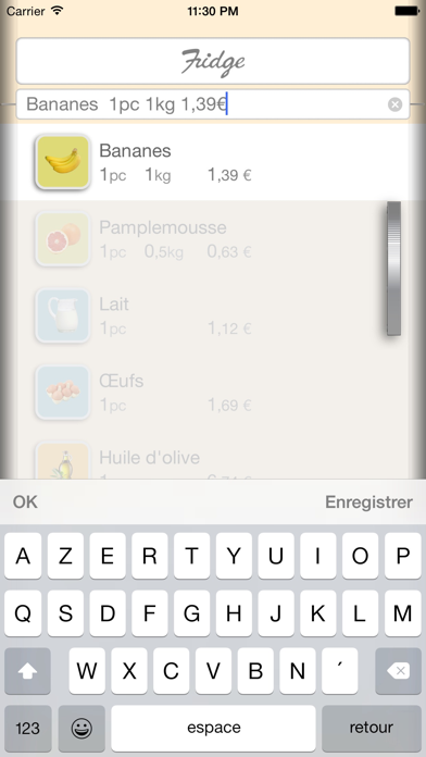 Screenshot #2 pour Frigo en poche