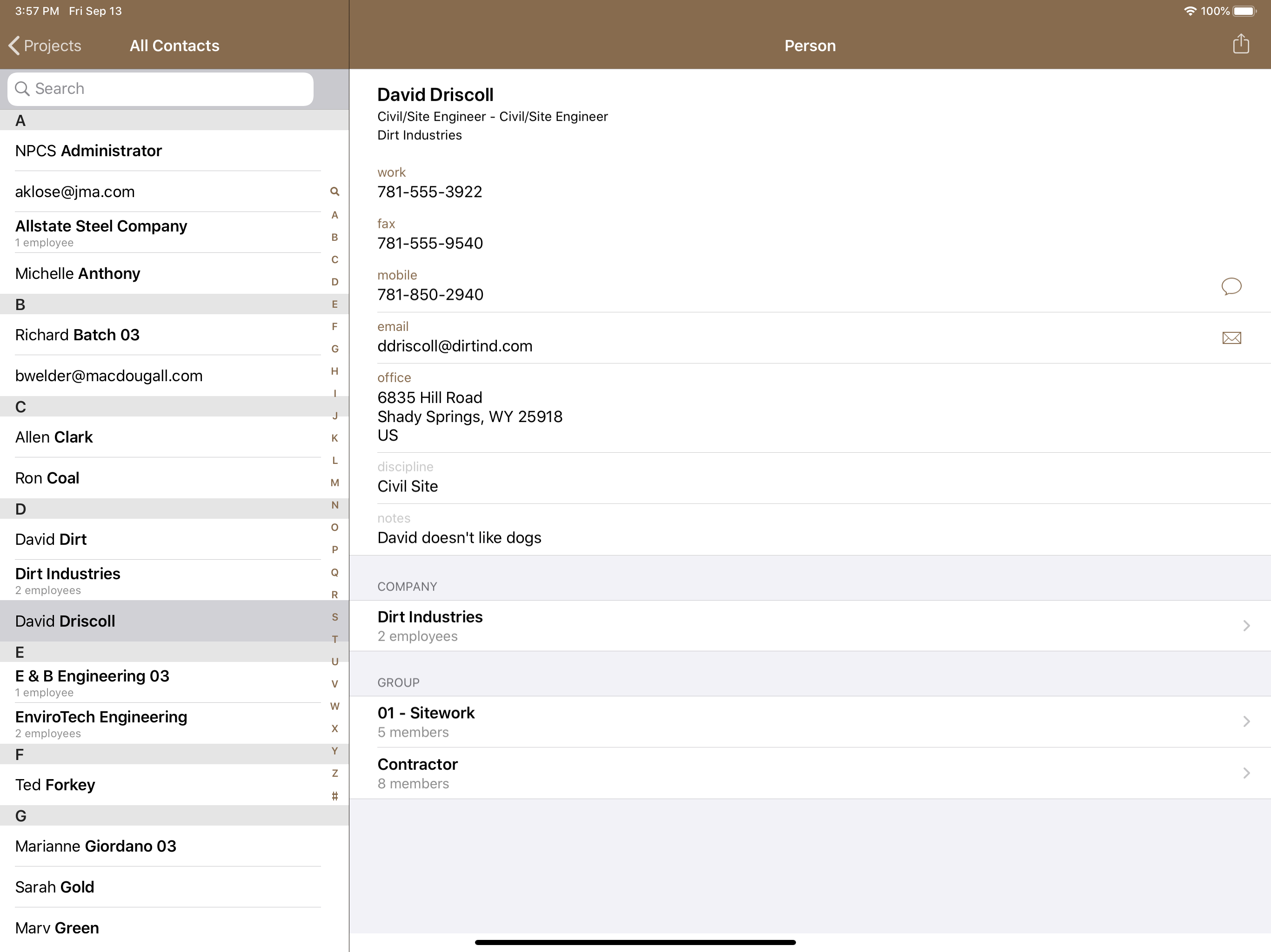Newforma Project Teams screenshot 5