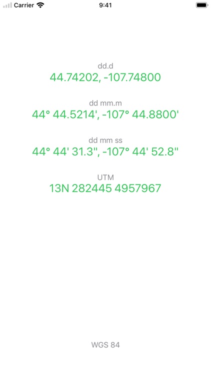Coordinates Lite