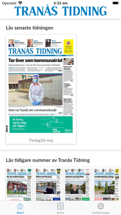 Tranås Tidning e-tidning