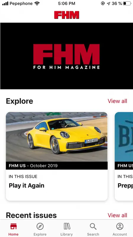 FHM USA screenshot 1 of 7