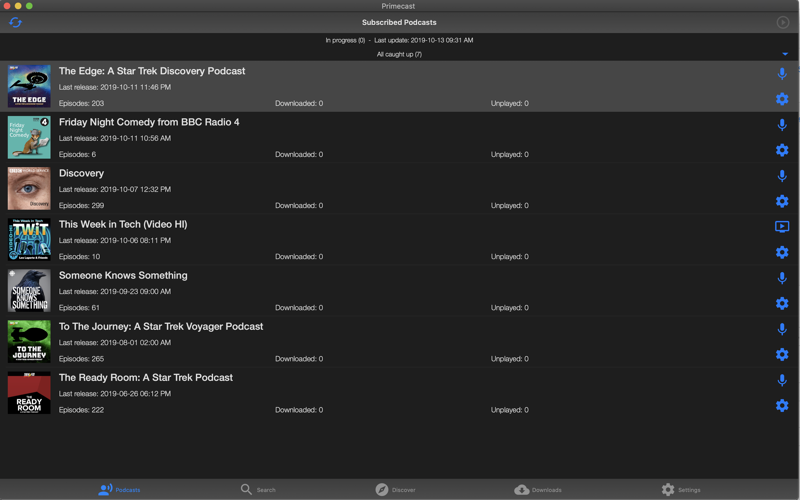 Primecast - A Podcast Player screenshot 2