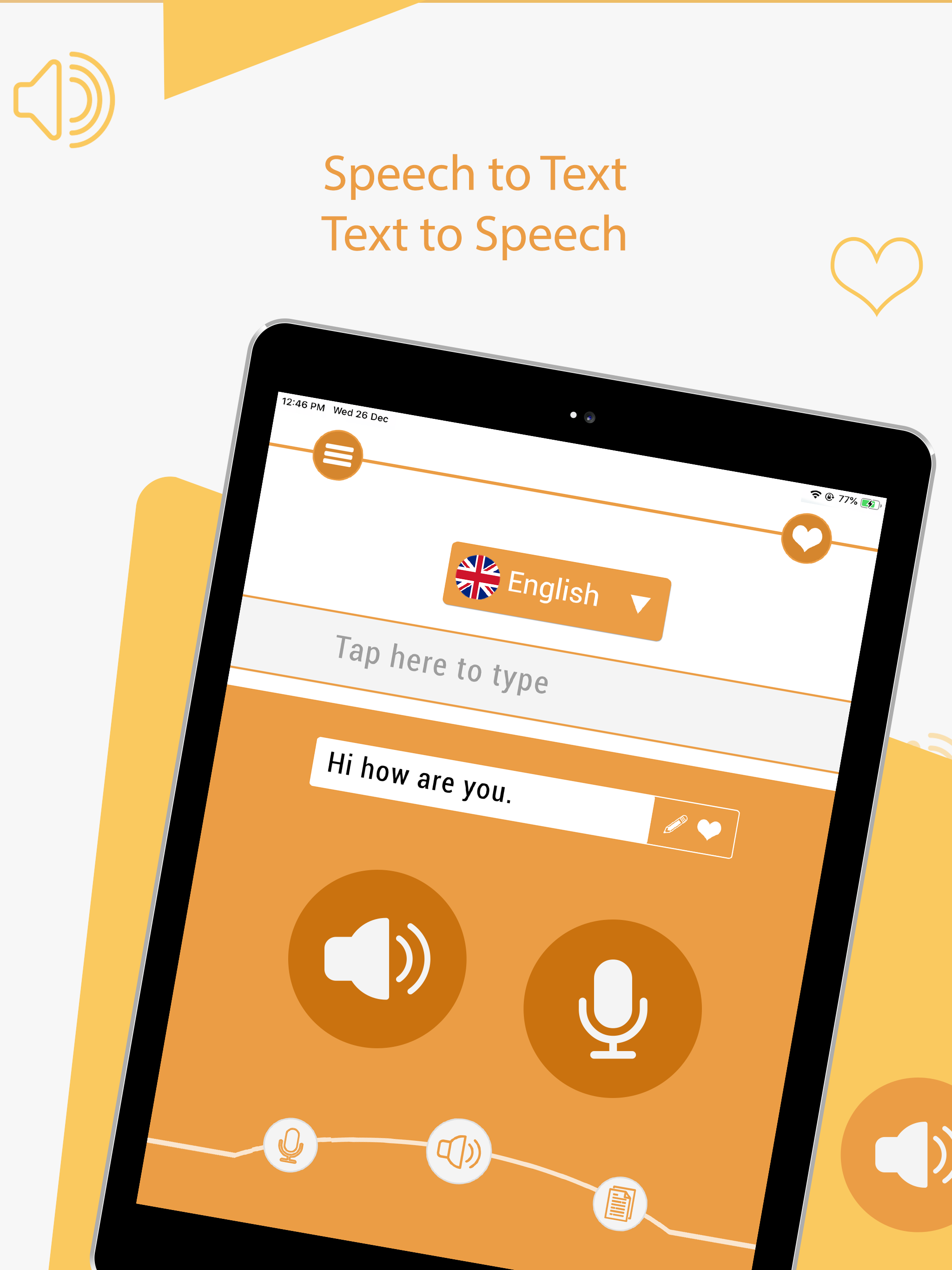 Text to Voice - Speech to Text screenshot 6