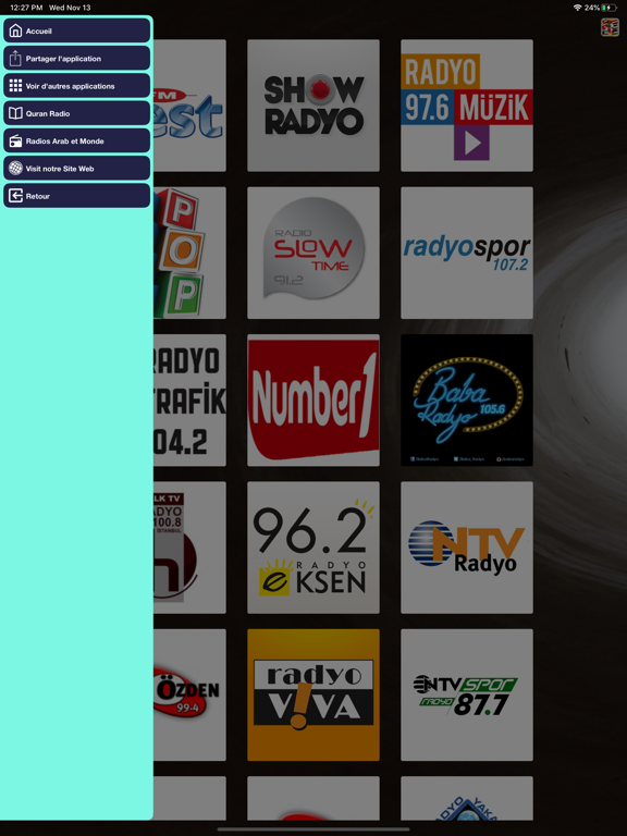 Screenshot #6 pour Turkey Radio Stations Live