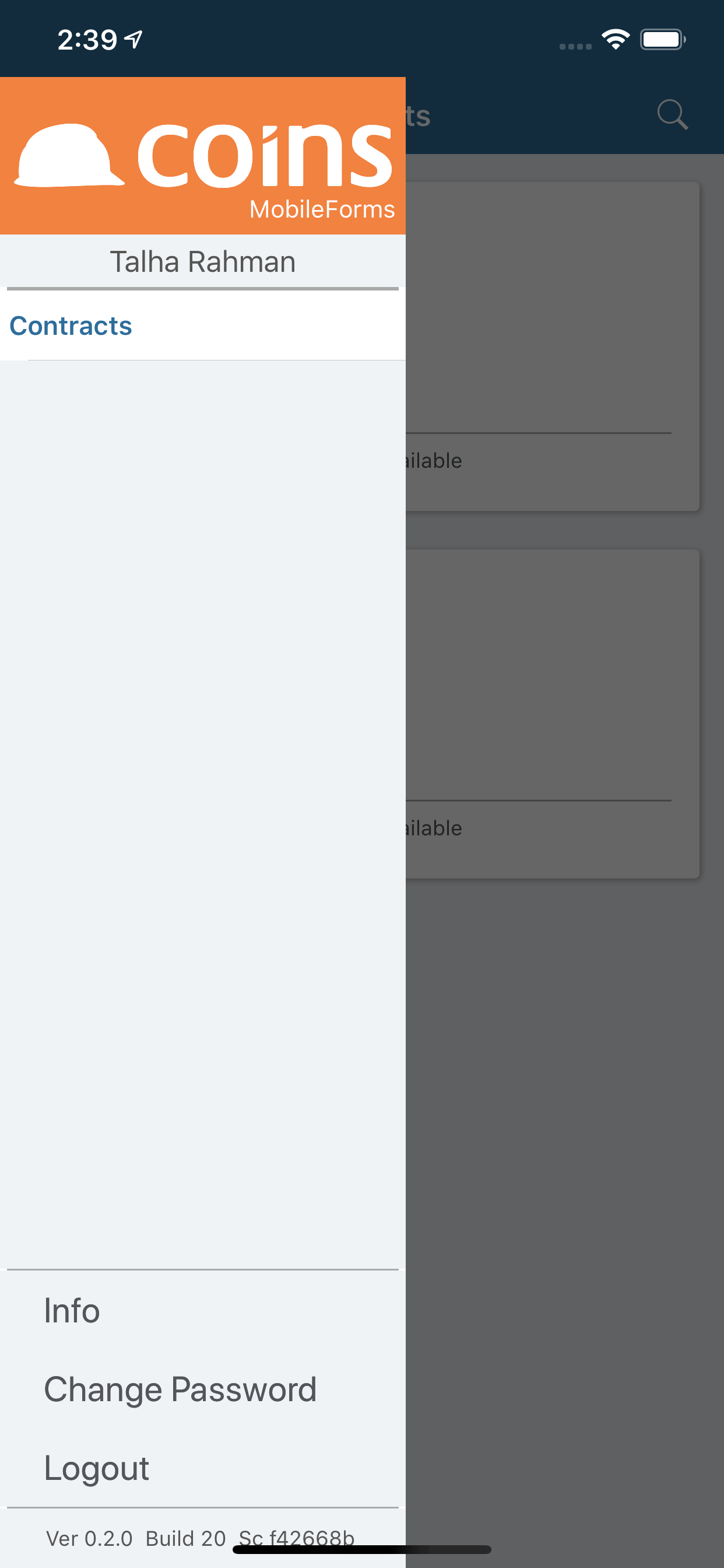 COINS mForms screenshot 10
